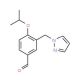 4-Isopropoxy-3-pyrazol-1-ylmethyl-benzaldehyde - chemical structure image