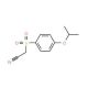 (4-Isopropoxy-benzenesulfonyl)-acetonitrile - chemical structure image