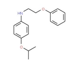 4-Isopropoxy-N-(2-phenoxyethyl)aniline - chemical structure image