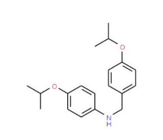 4-Isopropoxy-N-(4-isopropoxybenzyl)aniline - chemical structure image