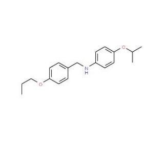 4-Isopropoxy-N-(4-propoxybenzyl)aniline - chemical structure image