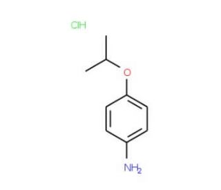 4-Isopropoxy-phenylamine hydrochloride (CAS 222637-85-6) - chemical structure image
