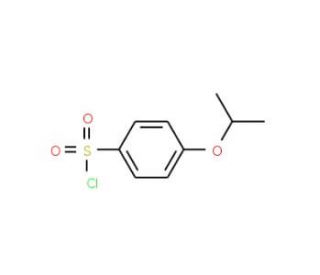 4-Isopropoxybenzenesulfonyl chloride (CAS 98995-40-5) - chemical structure image