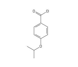 4-isopropoxybenzoyl chloride (CAS 36823-82-2) - chemical structure image