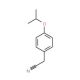 (4-isopropoxyphenyl)acetonitrile - chemical structure image