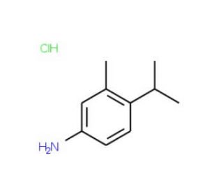 4-Isopropyl-3-methylaniline hydrochloride (CAS 4534-11-6) - chemical structure image