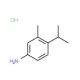 4-Isopropyl-3-methylaniline hydrochloride (CAS 4534-11-6) - chemical structure image