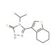 4-Isopropyl-5-(4,5,6,7-tetrahydro-1-benzothien-3-yl)-4H-1,2,4-triazole-3-thiol - chemical structure image