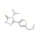4-Isopropyl-5-(5-propylthien-3-yl)-4H-1,2,4-triazole-3-thiol - chemical structure image