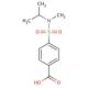 4-{[isopropyl(methyl)amino]sulfonyl}benzoic acid - chemical structure image