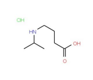 4-(isopropylamino)butanoic acid hydrochloride - chemical structure image