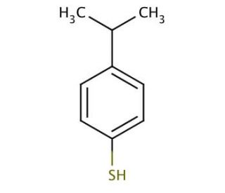 4-Isopropylbenzenethiol (CAS 4946-14-9) - chemical structure image