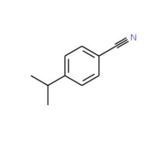 4-isopropylbenzonitrile (CAS 13816-33-6) - chemical structure image
