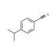 4-isopropylbenzonitrile (CAS 13816-33-6) - chemical structure image
