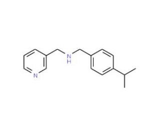 (4-Isopropylbenzyl)(pyridin-3-ylmethyl)amine - chemical structure image