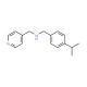(4-Isopropylbenzyl)(pyridin-4-ylmethyl)amine - chemical structure image