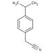 4-Isopropylphenylacetonitrile (CAS 4395-87-3) - chemical structure image