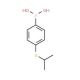 4-(Isopropylthio)benzeneboronic acid (CAS 380427-38-3) - chemical structure image