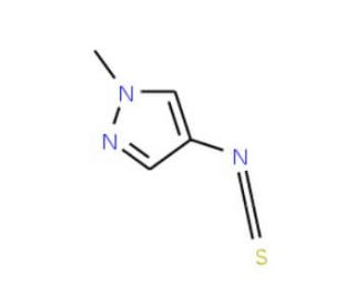 4-Isothiocyanato-1-methyl-1H-pyrazole - chemical structure image