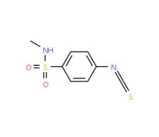 4-Isothiocyanato-N-methylbenzenesulfonamide (CAS 223785-90-8) - chemical structure image