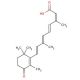 4-Keto 13-cis-Retinoic Acid (CAS 71748-58-8) - chemical structure image