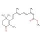 4-Keto 13-cis-Retinoic Acid Methyl Ester (CAS 71748-57-7) - chemical structure image