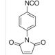 4-Maleimidophenyl isocyanate (CAS 123457-83-0) - chemical structure image