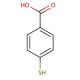 4-Mercaptobenzoic Acid (CAS 1074-36-8) - chemical structure image
