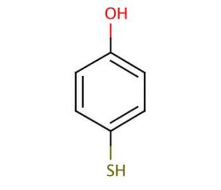 4-Mercaptophenol (CAS 637-89-8) - chemical structure image
