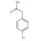 4-Mercaptophenylacetic Acid (CAS 39161-84-7) - chemical structure image