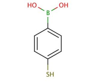 4-Mercaptophenylboronic acid (CAS 237429-33-3) - chemical structure image