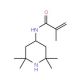 4-Methacrylamido-2,2,6,6-tetramethylpiperidine (CAS 31582-46-4) - chemical structure image