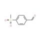 4-Methanesulfonyl-benzaldehyde (CAS 5398-77-6) - chemical structure image