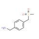 [4-(methanesulfonylmethyl)phenyl]methanamine - chemical structure image