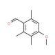 4-Methoxy-2,3,6-trimethylbenzaldehyde (CAS 54344-92-2) - chemical structure image