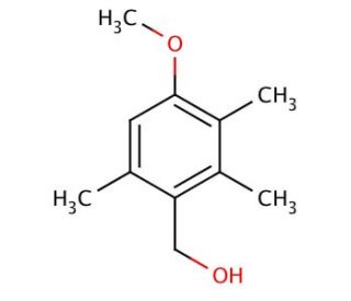 4-Methoxy-2,3,6-trimethylbenzyl Alcohol (CAS 54344-93-3) - chemical structure image