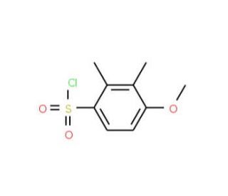 4-methoxy-2,3-dimethylbenzenesulfonyl chloride (CAS 90416-51-6) - chemical structure image