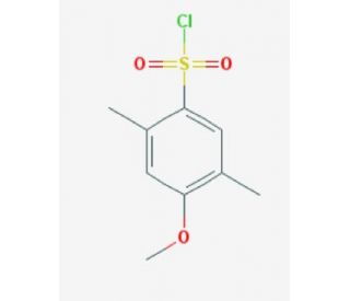 4-methoxy-2,5-dimethylbenzene-1-sulfonyl chloride (CAS 91179-12-3) - chemical structure image