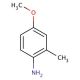 4-Methoxy-2-methylaniline (CAS 102-50-1) - chemical structure image