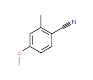 4-Methoxy-2-methylbenzonitrile (CAS 21883-13-6) - chemical structure image