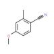 4-Methoxy-2-methylbenzonitrile (CAS 21883-13-6) - chemical structure image