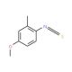 4-Methoxy-2-methylphenyl isothiocyanate (CAS 40046-28-4) - chemical structure image