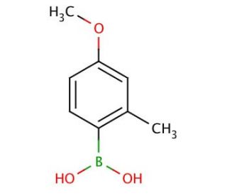 4-Methoxy-2-methylphenylboronic acid (CAS 208399-66-0) - chemical structure image