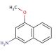 4-Methoxy-2-naphthylamine (CAS 2764-95-6) - chemical structure image