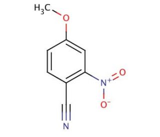 4-Methoxy-2-nitrobenzonitrile (CAS 38469-83-9) - chemical structure image