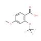 4-Methoxy-2-(trifluoromethoxy)benzoic acid - chemical structure image