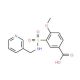 4-Methoxy-3-[(pyridin-3-ylmethyl)-sulfamoyl]-benzoic acid - chemical structure image
