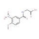 (4-Methoxy-3-nitro-benzoylamino)-acetic acid - chemical structure image