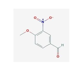 4-Methoxy-3-nitrobenzaldehyde (CAS 31680-08-7) - chemical structure image