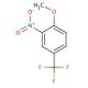 4-Methoxy-3-nitrobenzotrifluoride (CAS 394-25-2) - chemical structure image
